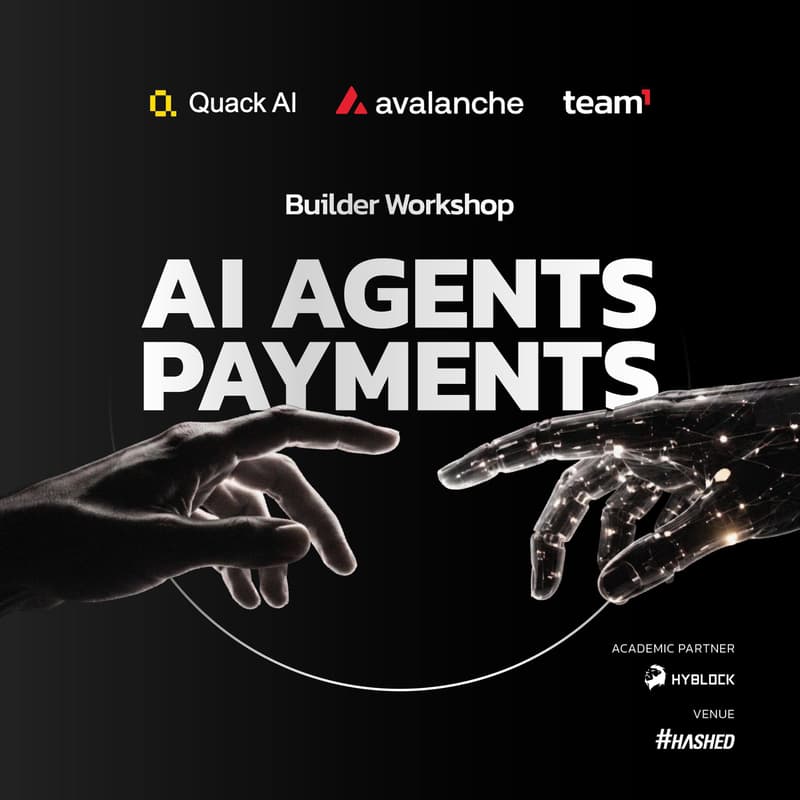 Cover Image for Builder Workshop: AI Agent Payments - Q402