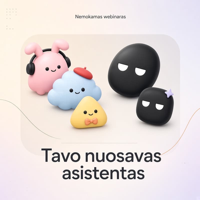 Cover Image for DI, kuris dirba už tave - webinaras