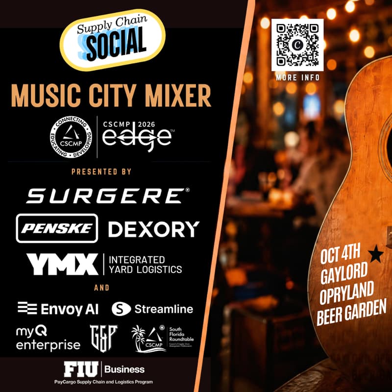 Cover Image for MUSIC CITY MIXER @ CSCMP EDGE