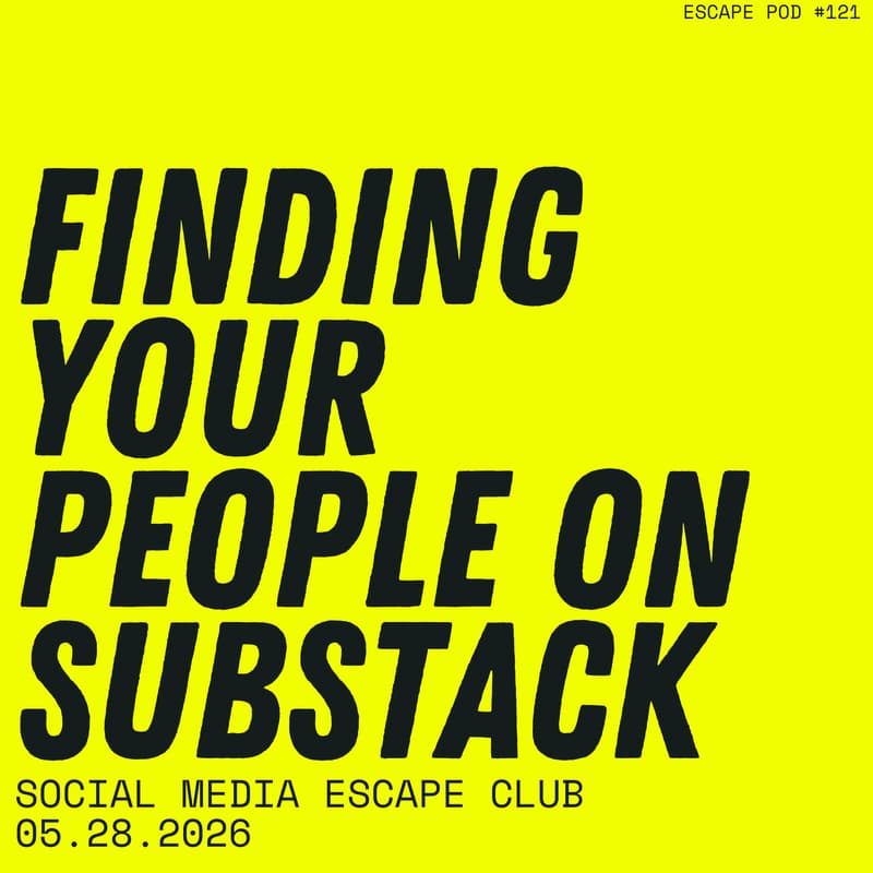 Cover Image for FINDING YOUR PEOPLE ON SUBSTACK