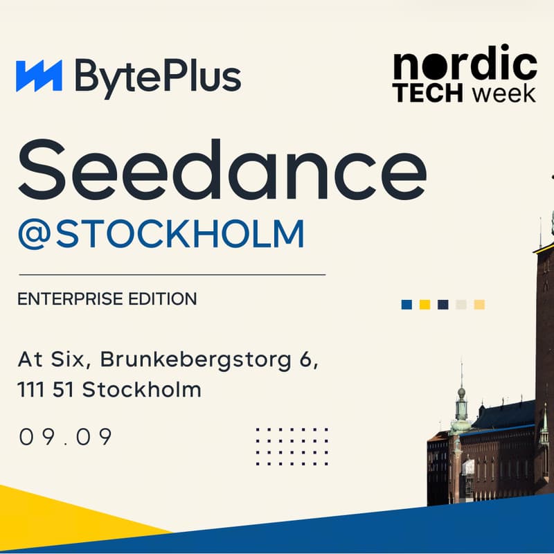 Cover Image for Seedance 2.5: AI, Creativity & the Future of Production - Stockholm