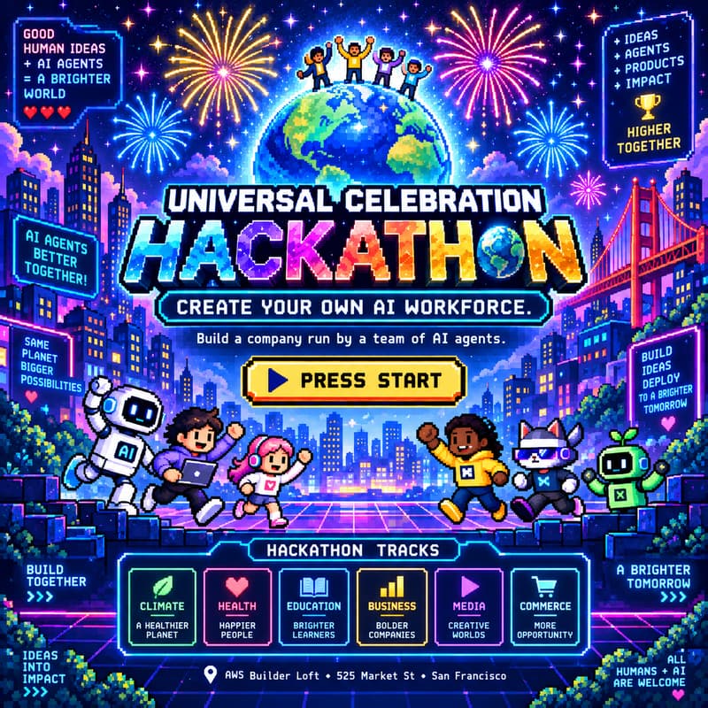Cover Image for Universal Hackathon - Create Your Own AI Workforce