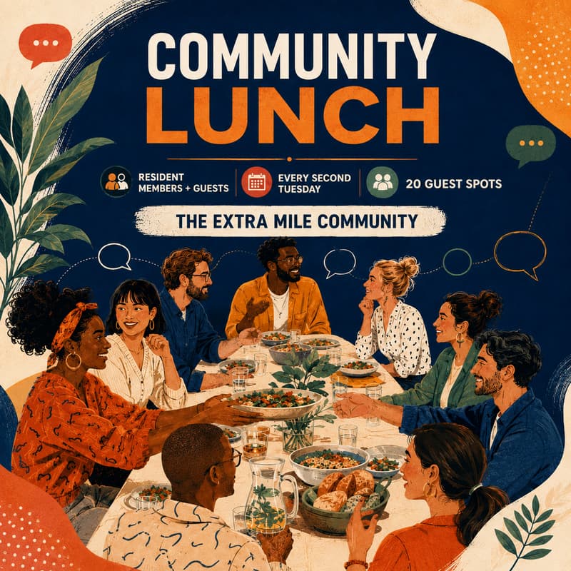 Cover Image for The Extra Mile Community Lunch | November 2026