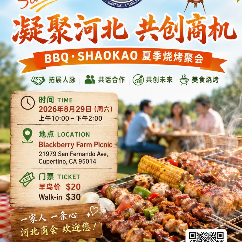 Cover Image for 河北商会夏季烧烤