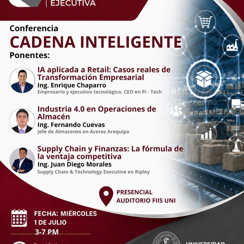 Cover Image for CONFERENCIA: CADENA INTELIGENTE