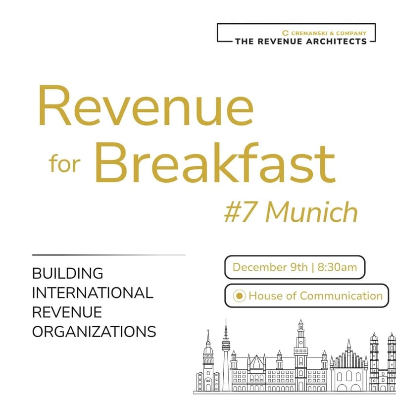 Cover Image for Revenue for Breakfast #7 Munich - Building International Revenue Organizations