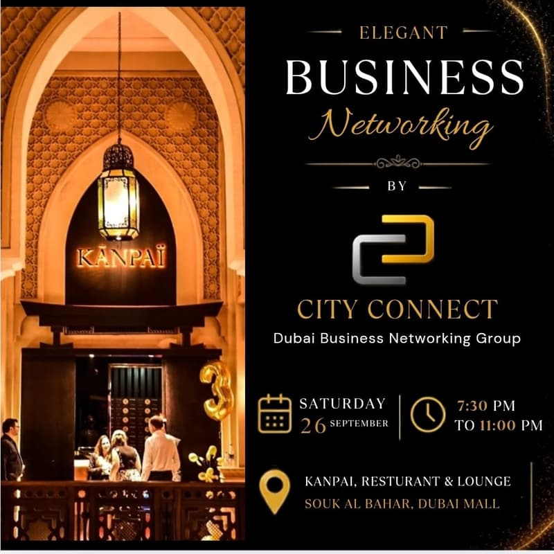 Cover Image for ๐ Elegant Business Networking @ Classy Japanese Venue ๐ฏ๐ต โจ With Valuable Prizes by Raffle Draw ๐