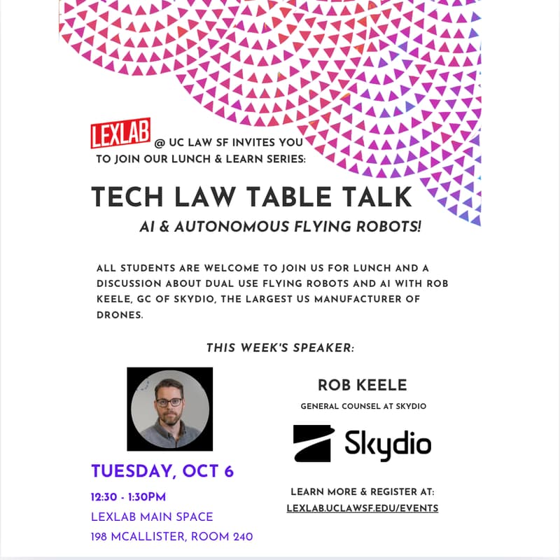 Cover Image for Tech Law Table Talk with Rob Keele