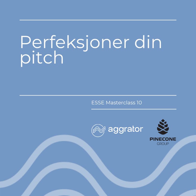 Cover Image for ESSE 10: Perfeksjoner din pitch