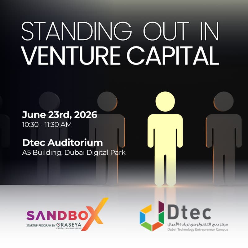 Cover Image for Dtec x Oraseya Capital: Standing Out in Venture Capital (Exclusive for Dtec Startups)