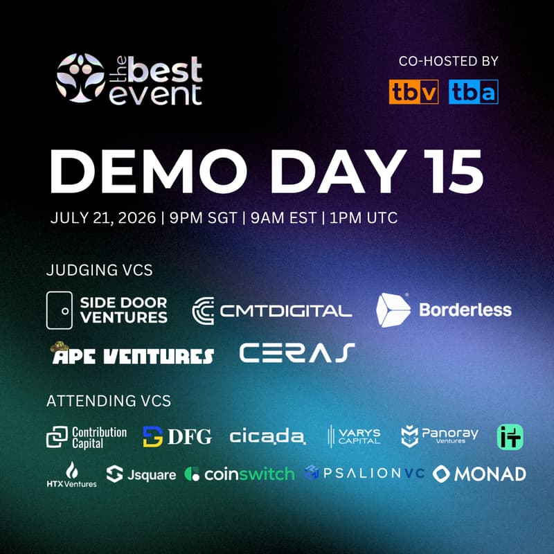 Cover Image for TBV Demo Day 15