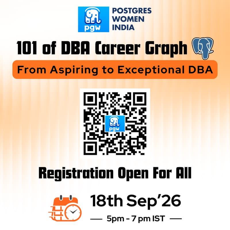 Cover Image for 101 of DBA Career Graph — From Aspiring to Exceptional DBA | 18th September 2026