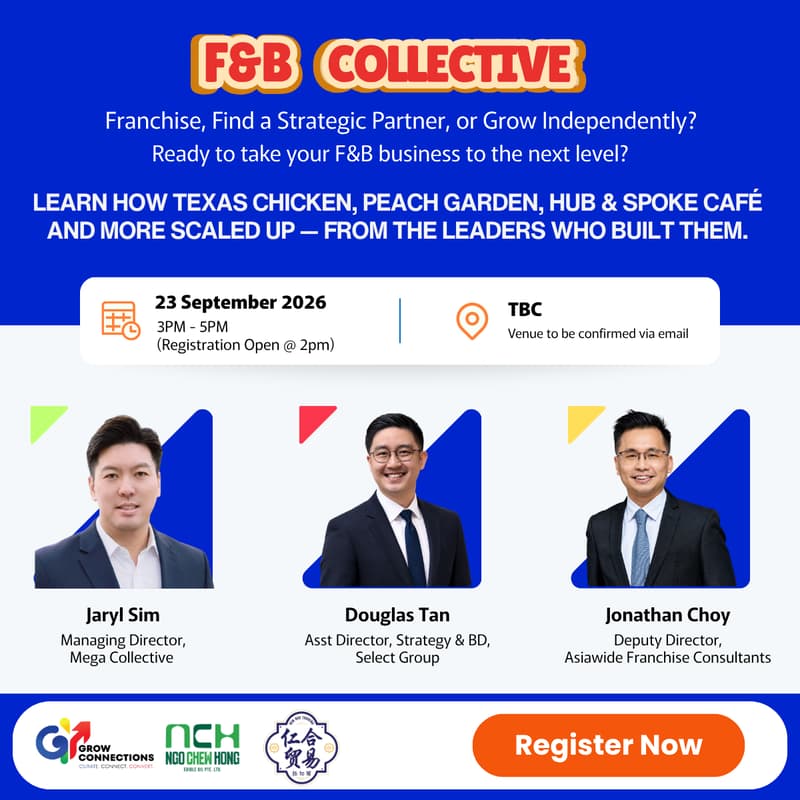 Cover Image for [F&B Collective] The Growth Crossroads - Franchise, Find A Strategic Partner, Or Grow Independently