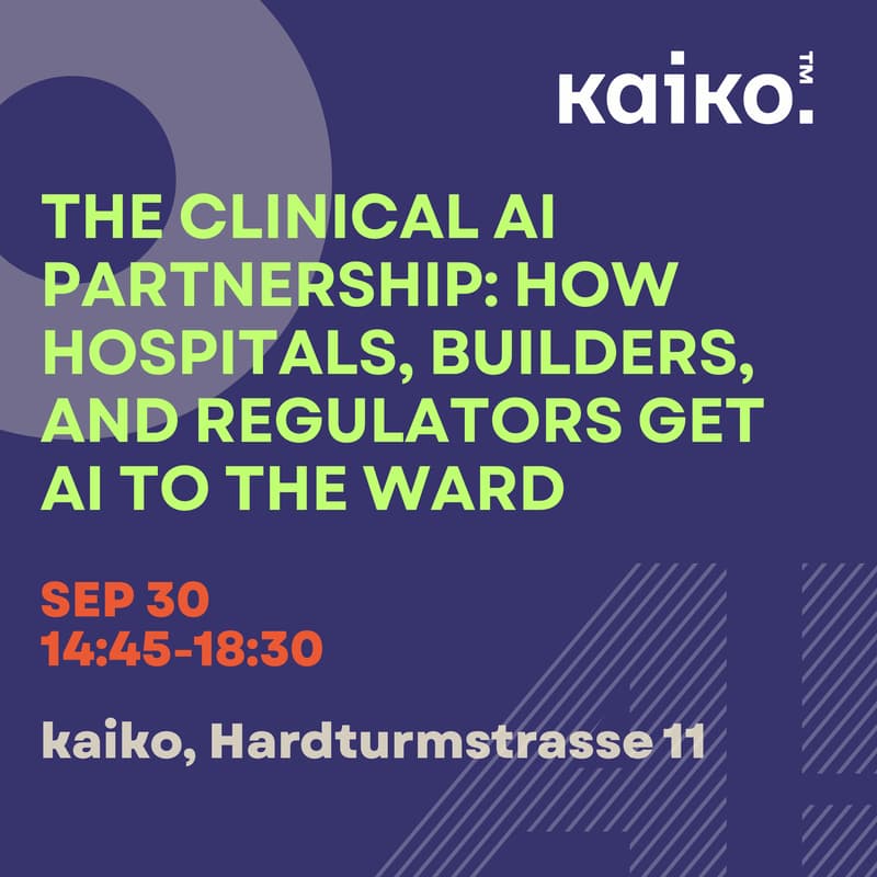 Cover Image for The Clinical AI Partnership: How Hospitals, Builders, and Regulators Get AI to the Ward