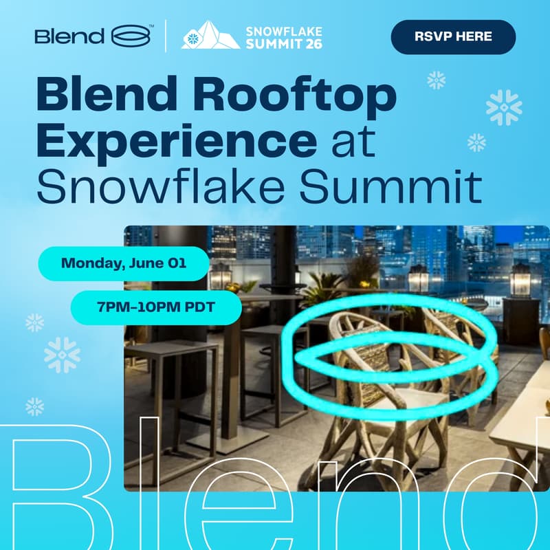 Cover Image for Blend Rooftop Experience at Snowflake Summit