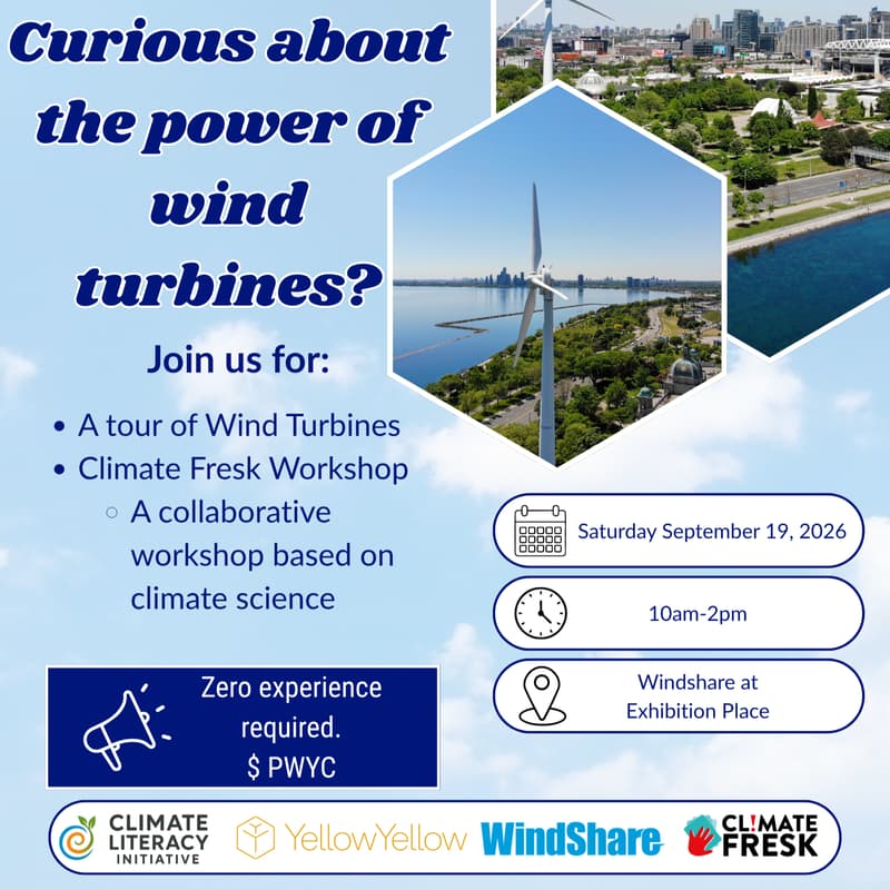 Cover Image for Wind Turbine Tour & Climate Workshop: Science Meets Action