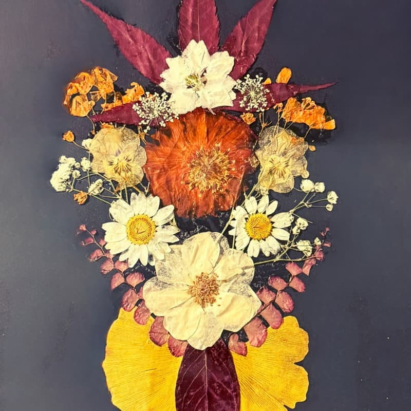 Cover Image for Pressed Flower Artwork Craft Social