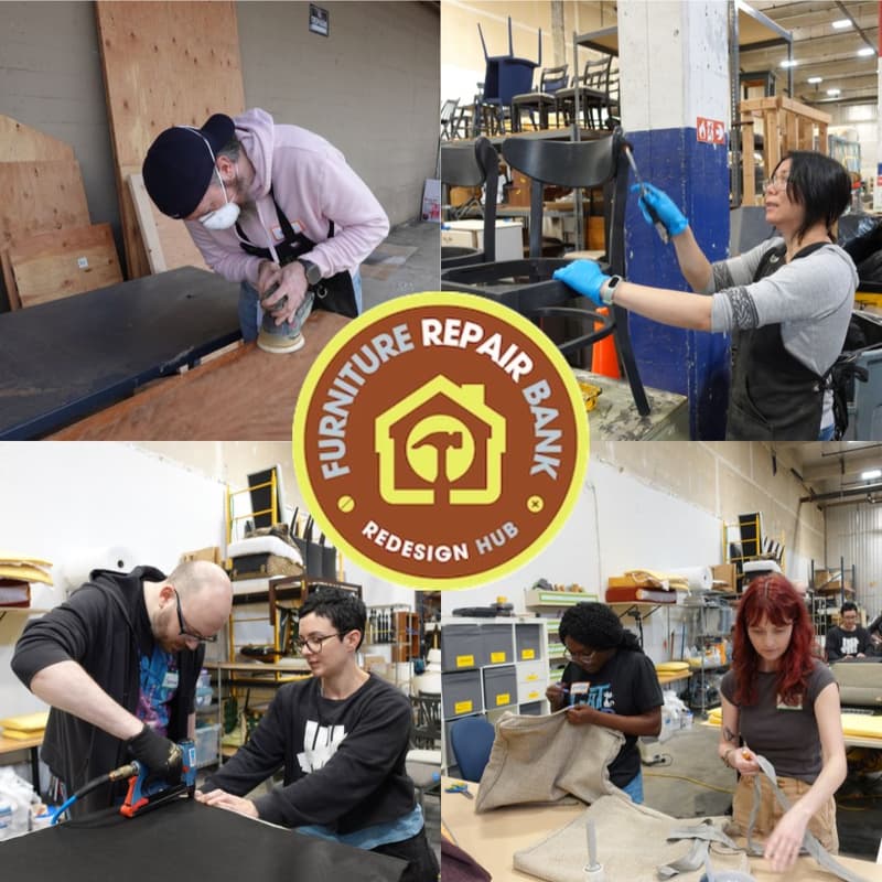 Cover Image for Furniture Repair Bank Tour & Volunteer Experience