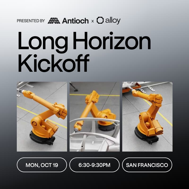 Cover Image for Long Horizon Kickoff Happy Hour | Antioch x Alloy