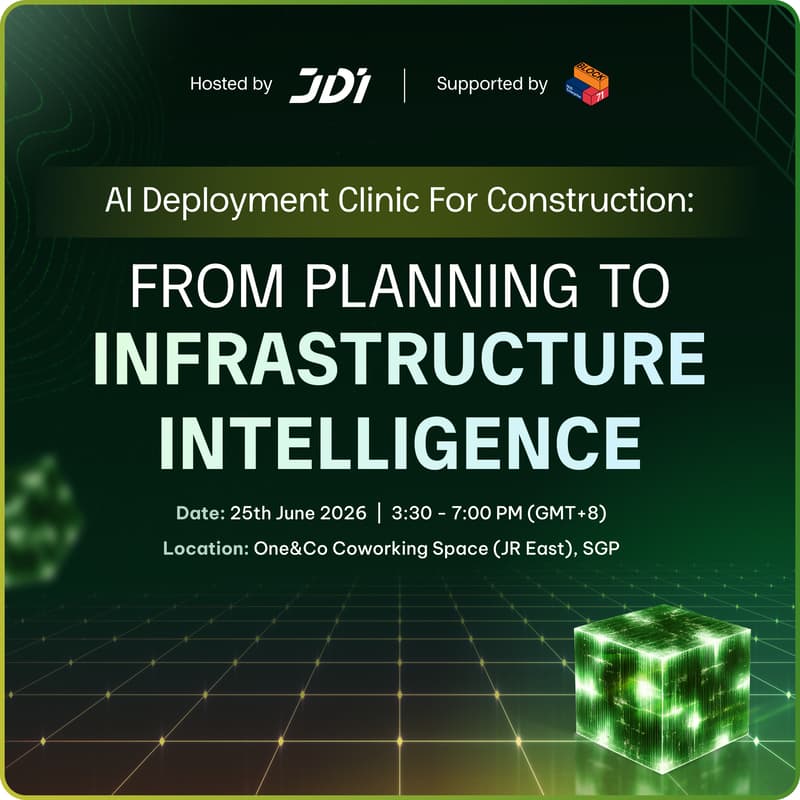 Cover Image for AI Deployment Clinic for Construction: From Planning to Infrastructure Intelligence