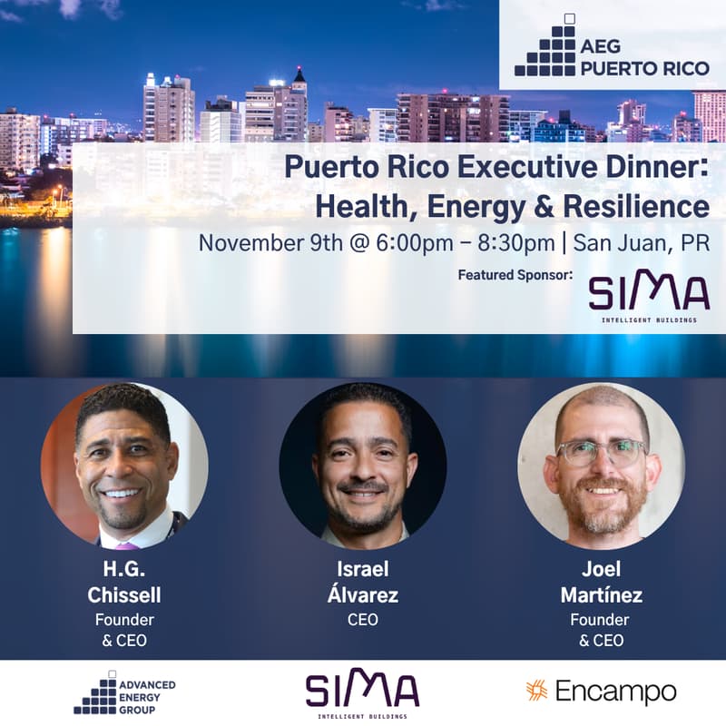 Cover Image for AEG Puerto Rico Executive Dinner: Health, Energy & Resilience