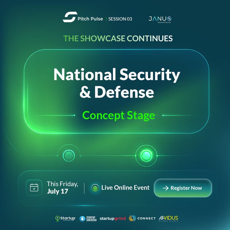 Cover Image for Pitch Pulse - National Security & Defense: Session 02
