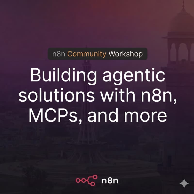 Cover Image for Building agentic solutions with n8n, MCPs, and more