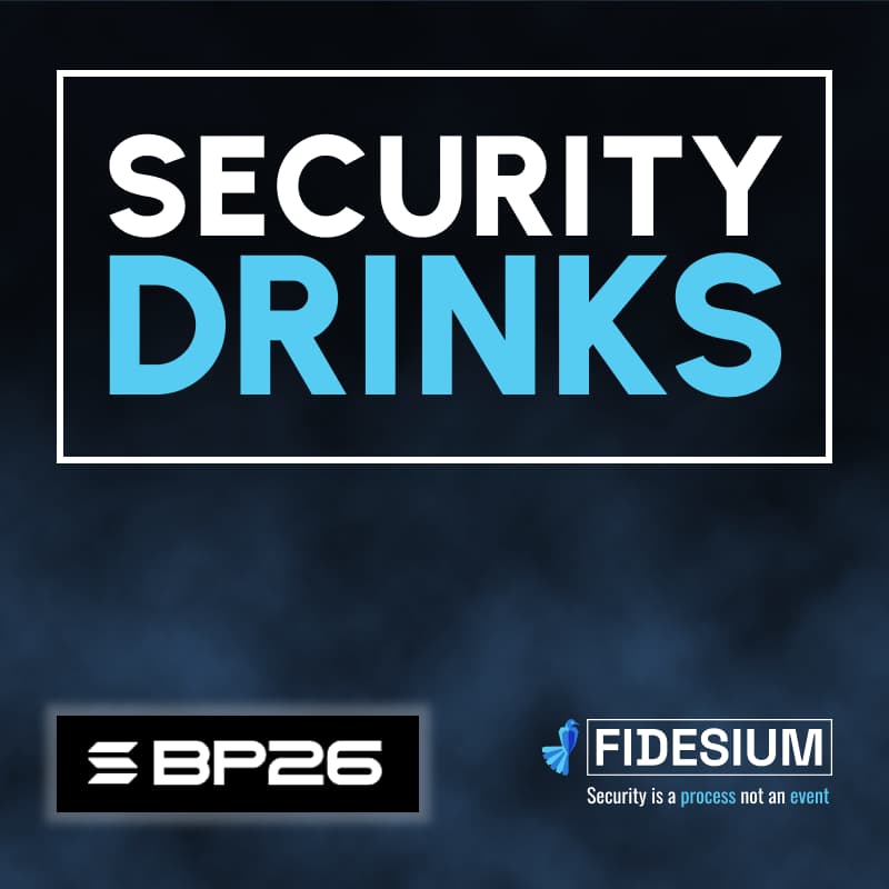 Cover Image for Solana Breakpoint Security Drinks - by Fidesium