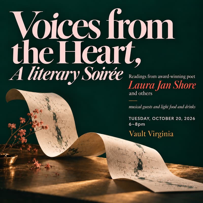 Cover Image for Voices from the Heart, A literary Soirée