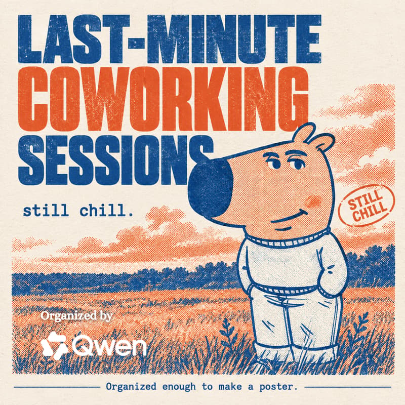 Cover Image for LAST-MINUTE Coworking with Qwen