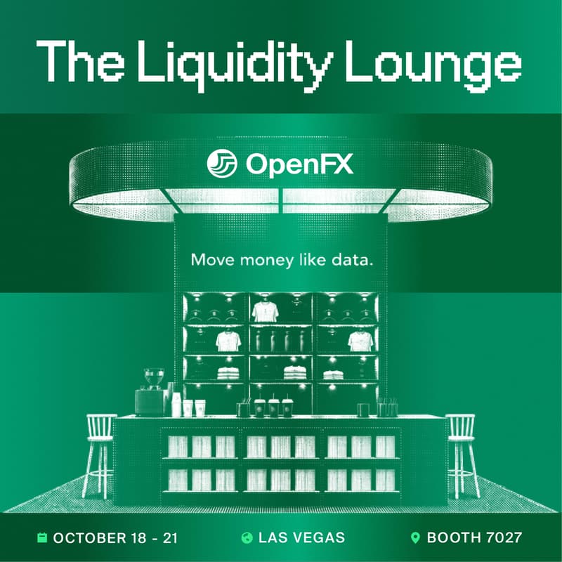 Cover Image for OpenFX Liquidity Lounge · Booth 7027
