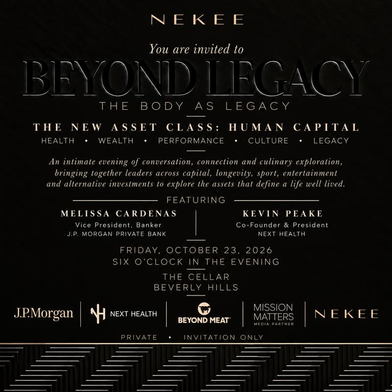 Cover Image for BEYOND LEGACY: The New Asset Class: Human Capital Health. Wealth. Performance. Culture. Legacy.