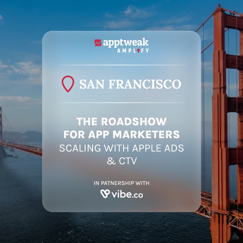 Cover Image for Amplify San Francisco | AppTweak & Vibe.co