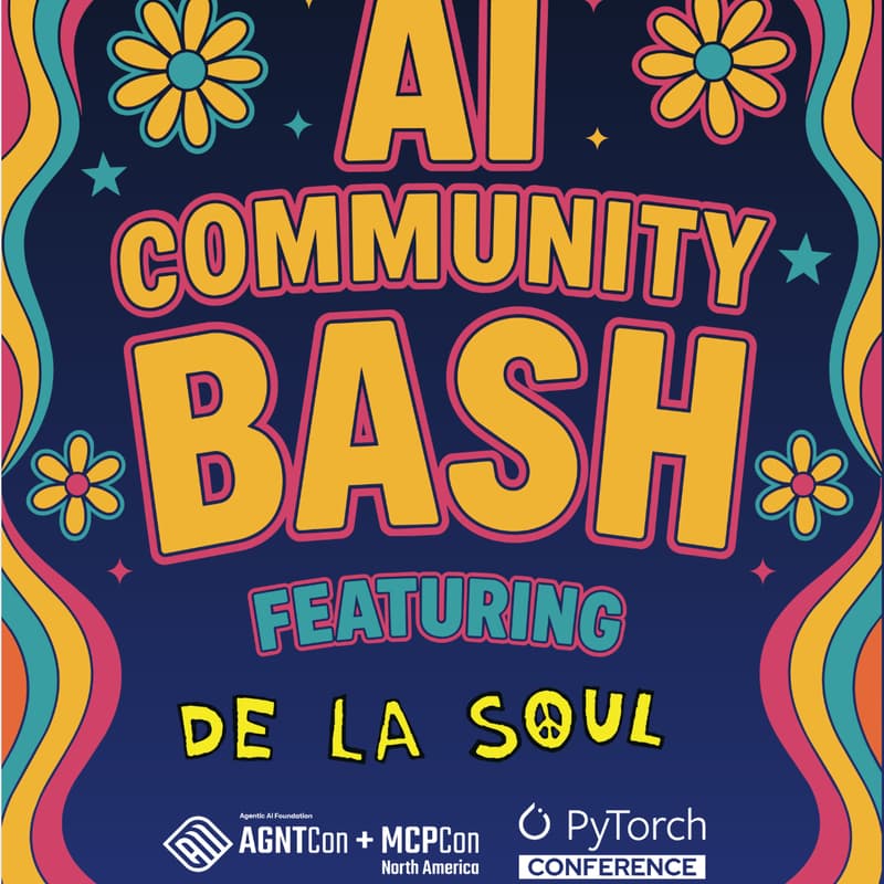 Cover Image for AI Community Bash featuring DE LA SOUL
