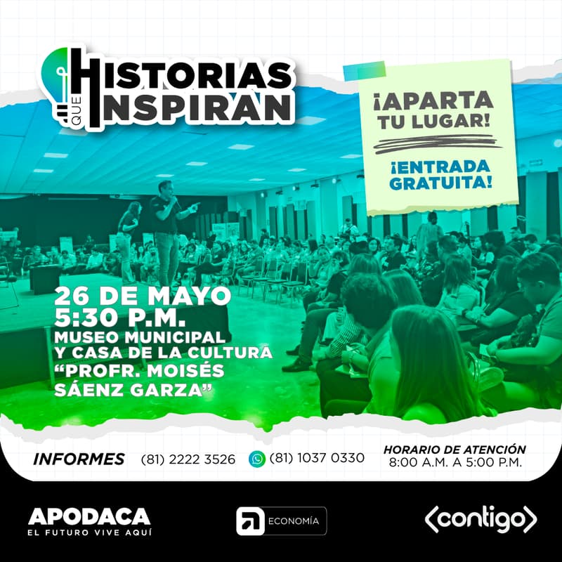 Cover Image for HISTORIAS QUE INSPIRAN (PRESENCIAL)