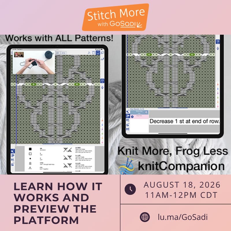Cover Image for Maker Edition: Meet Knit Companion (not just for knitters!)