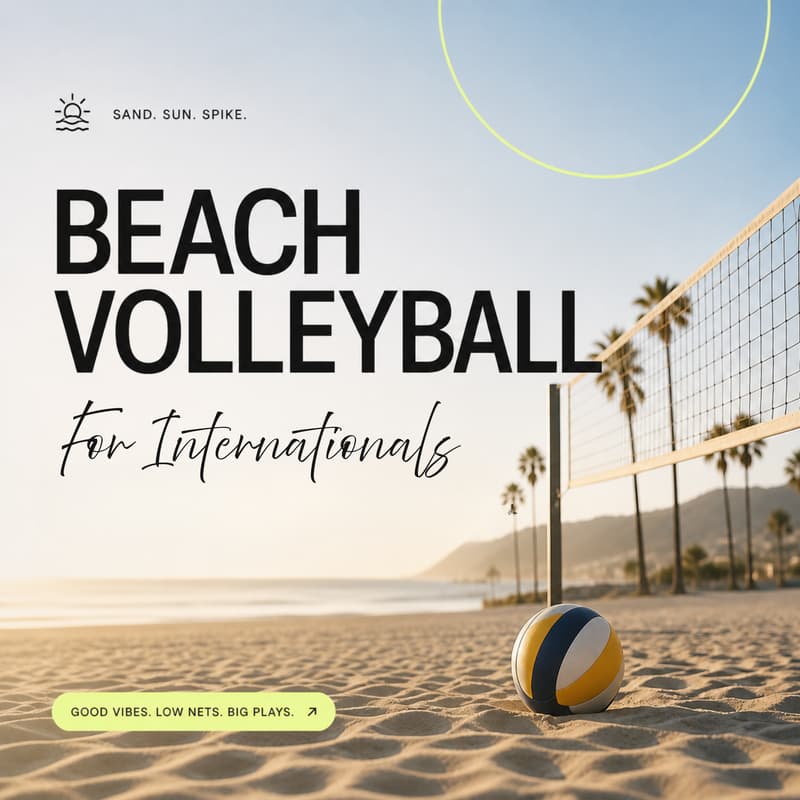 Cover Image for 🏐 Beach Volley & Spritz: Milan Internationals