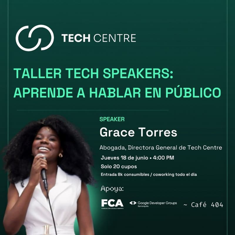 Cover Image for Tech Speakers: Aprende a hablar en público