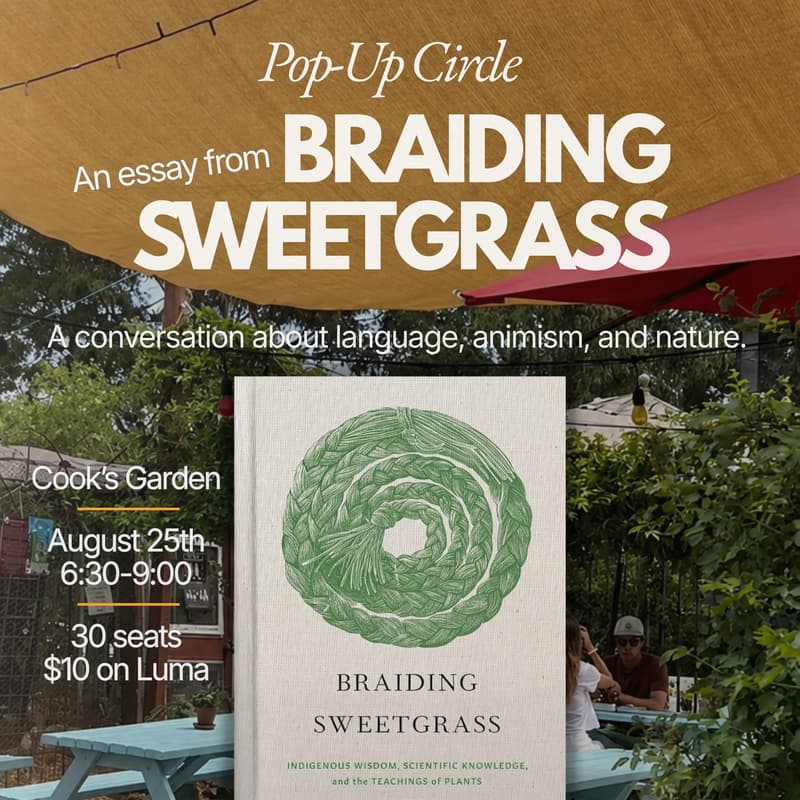 Cover Image for Pop-Up Circle: An Essay from Braiding Sweetgrass