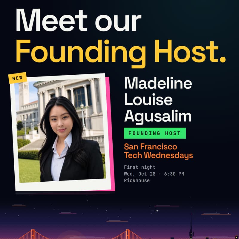 Cover Image for San Francisco Tech Wednesdays: First Night