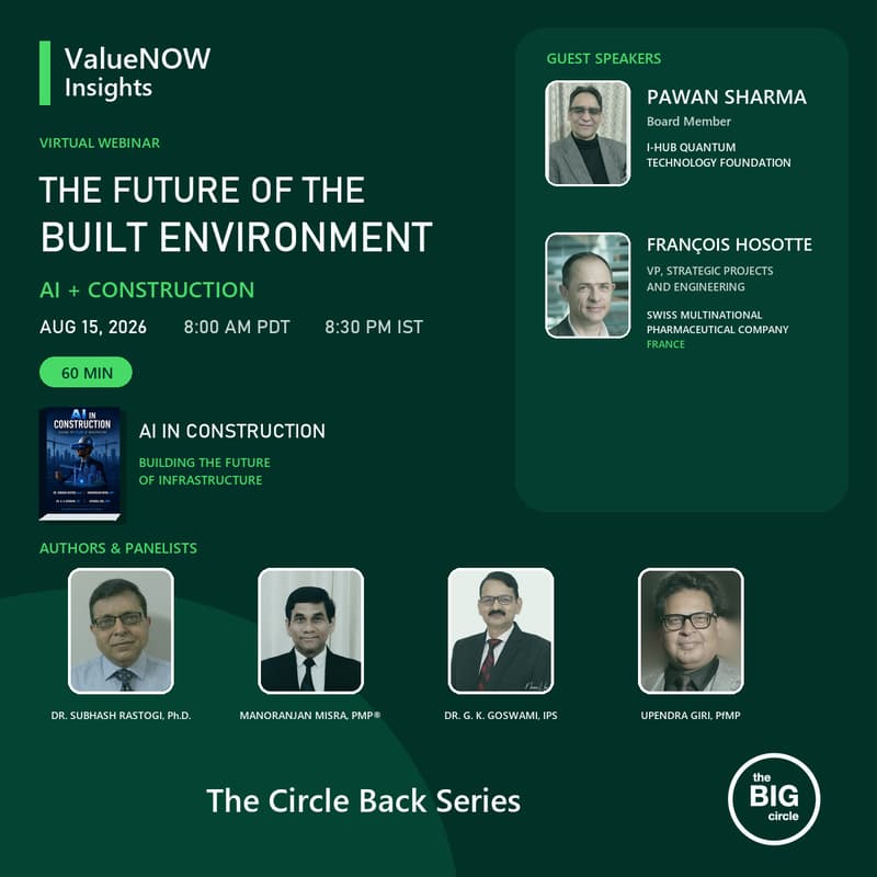 Cover Image for AI IN CONSTRUCTION - WEBINAR