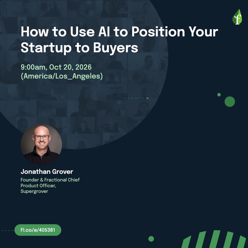 Cover Image for How to Use AI to Position Your Startup to Buyers
