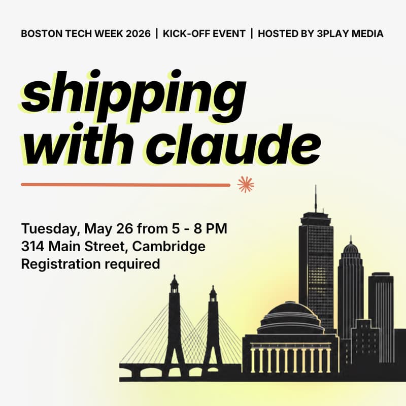 Cover Image for "Shipping with Claude" Kick-Off