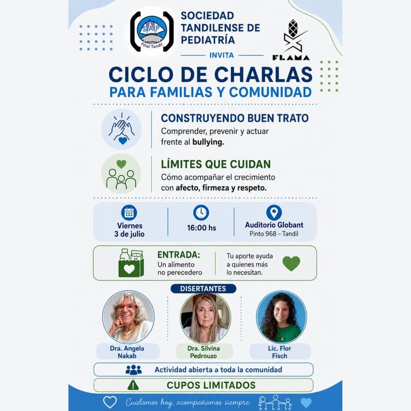 Cover Image for Ciclo de Charlas para Familias y Comunidad