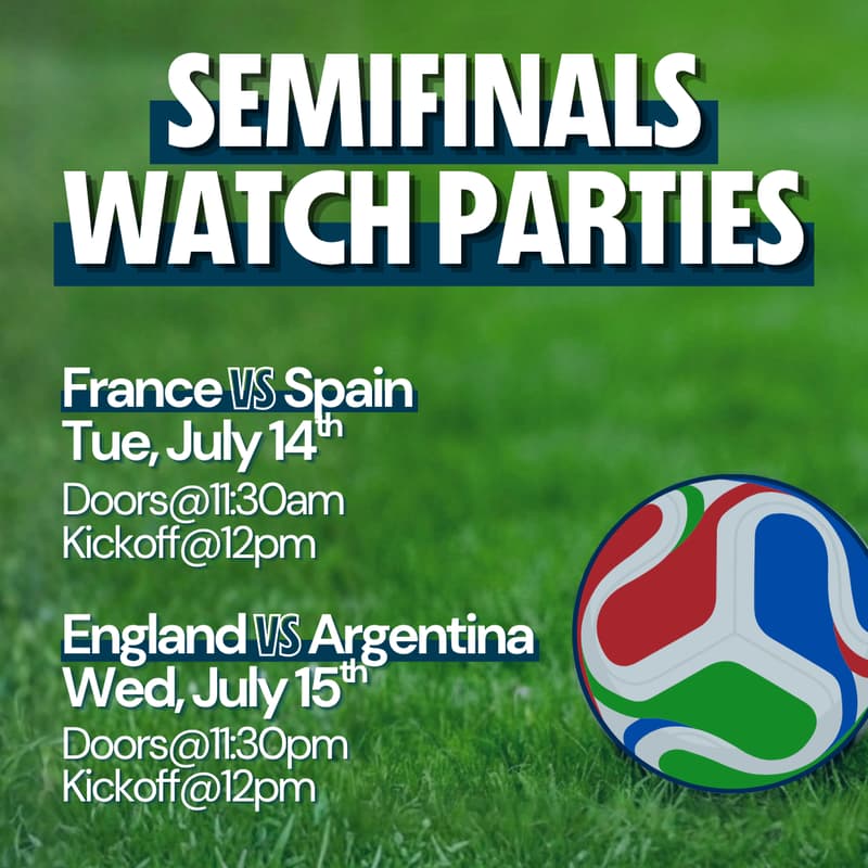 Cover Image for ✨FRANCE VS SPAIN TUESDAY 7/14⚽