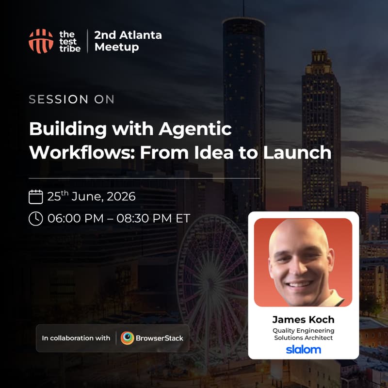Cover Image for Building with Agentic Workflows: From Idea to Launch | Atlanta Meet-up