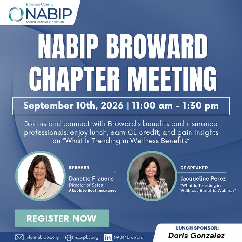 Cover Image for NABIP Broward Luncheon - September 10, 2026