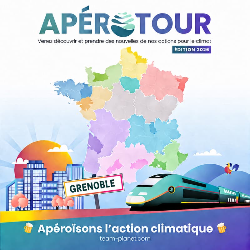 Cover Image for Team for the Planet est à Grenoble ! (ApéroTour 2026)
