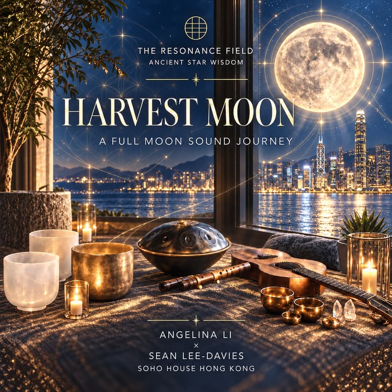 Cover Image for The Resonance Field: Harvest Full Moon Sound Healing Journey