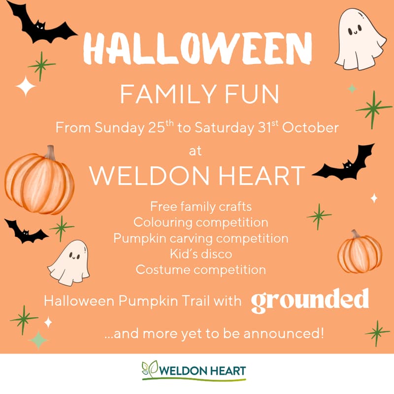 Cover Image for FREE Halloween Family Fun Day at Weldon Heart!